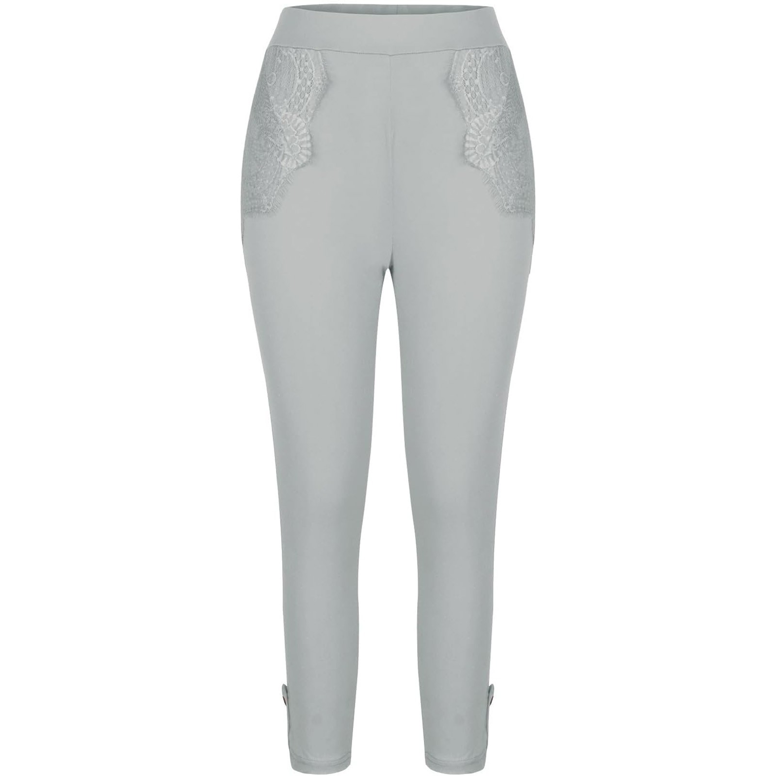 thumbnail image 4 of Leggings capri de cintura alta para mujer: pantalones de yoga elásticos, corte ajustado, capris deportivos con cintura elástica., 4 of 6